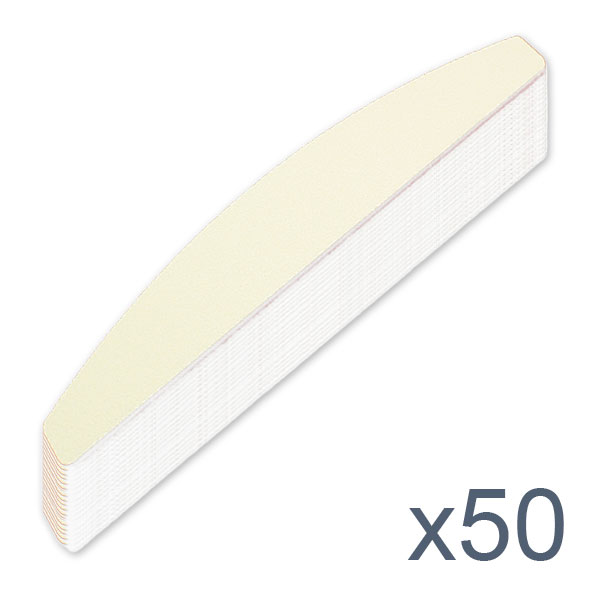 50 Lime PREMIUM bianca mezzaluna 100/180