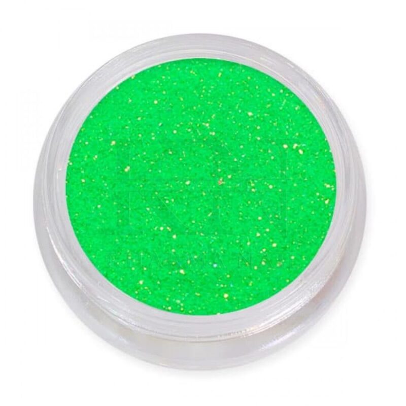 Polvere glitterata Neon Green