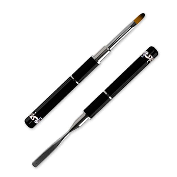 pennello professionale con spatola per acrilgel kharma nail
